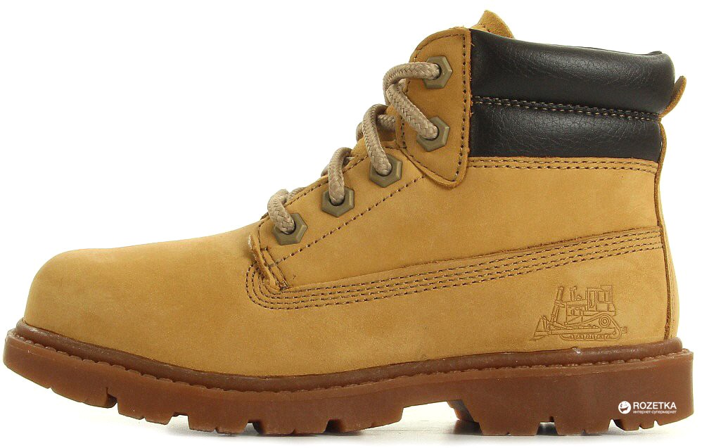Ботинки детские Caterpillar желтые P102248-. изображение 5