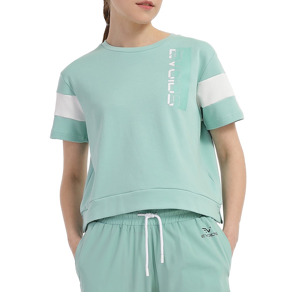 Футболка женская Evoids Motely зеленая 552334-310