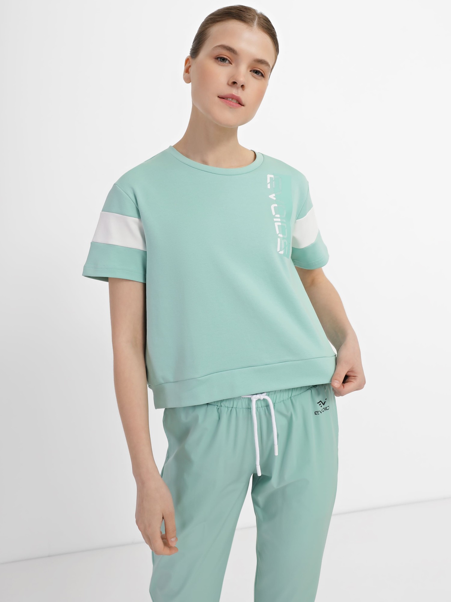 Футболка женская Evoids Motely зеленая 552334-310 изображение 3