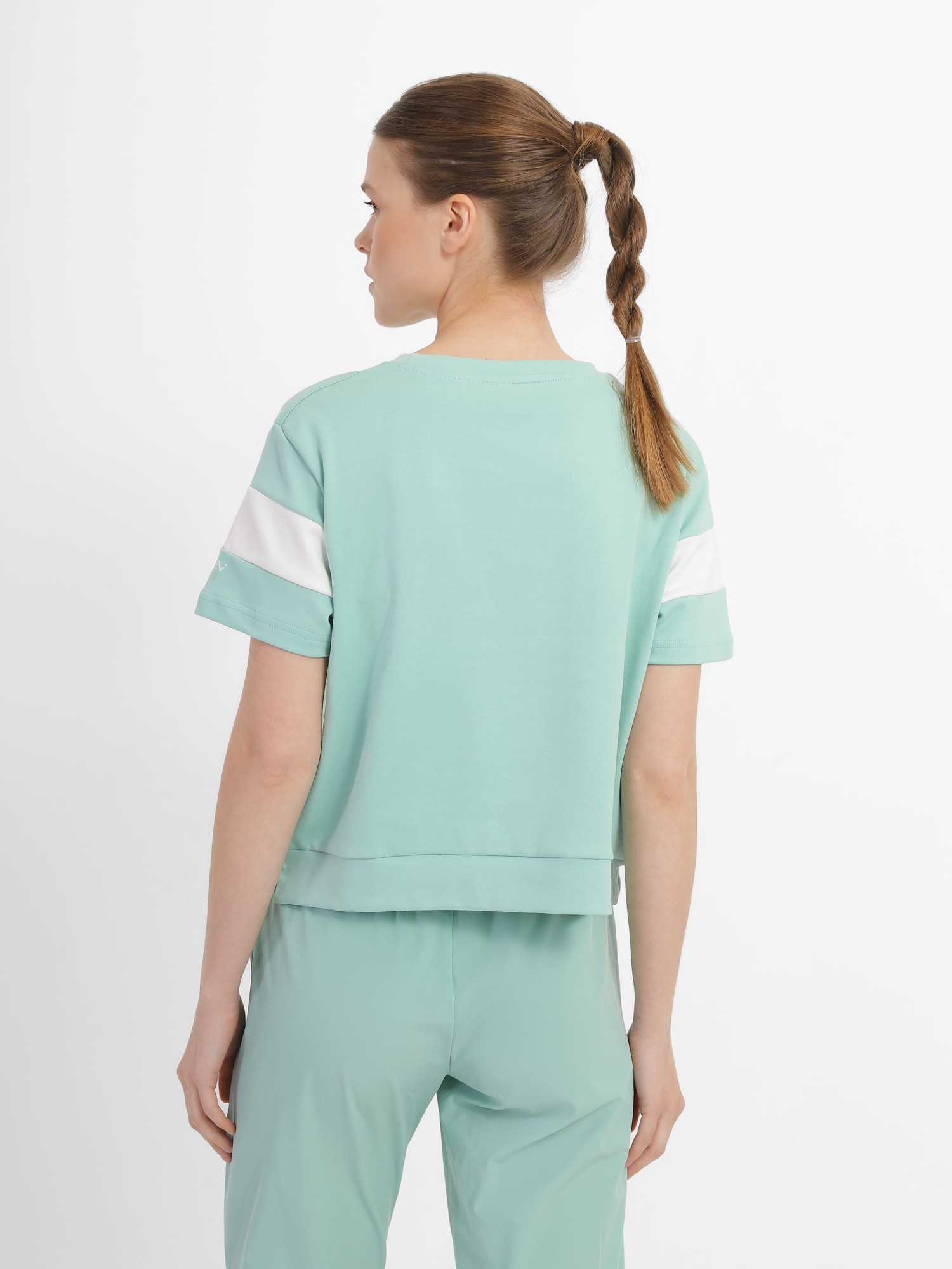 Футболка женская Evoids Motely зеленая 552334-310 изображение 5