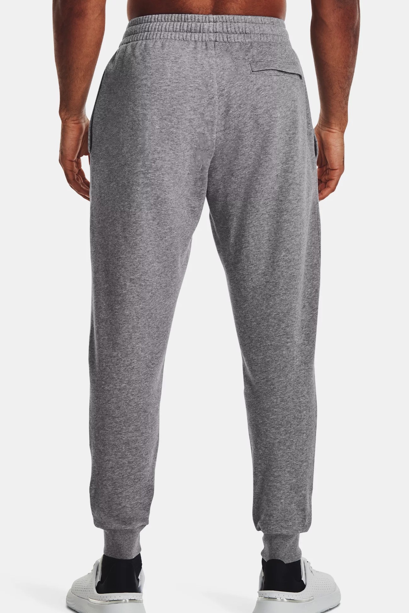 Брюки мужские Under Armour UA Rival Fleece Joggers серые 1379774-025 изображение 3