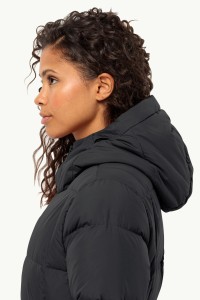 Куртка жіноча Jack Wolfskin FROZEN LAKE COAT W чорна 1206132-6000 изображение 6
