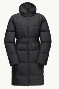 Куртка жіноча Jack Wolfskin FROZEN LAKE COAT W чорна 1206132-6000 изображение 8