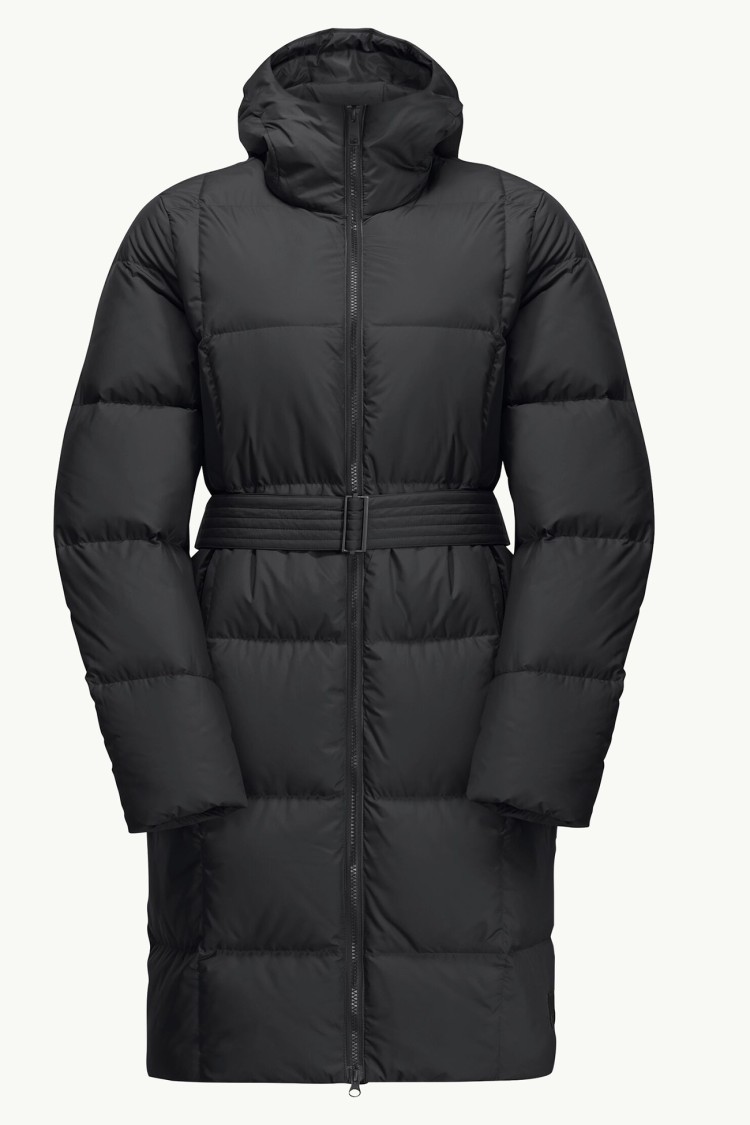 Куртка жіноча Jack Wolfskin FROZEN LAKE COAT W чорна 1206132-6000 изображение 8