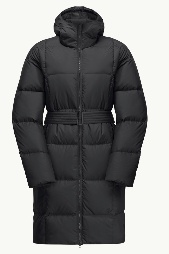 Куртка жіноча Jack Wolfskin FROZEN LAKE COAT W чорна 1206132-6000 изображение 8