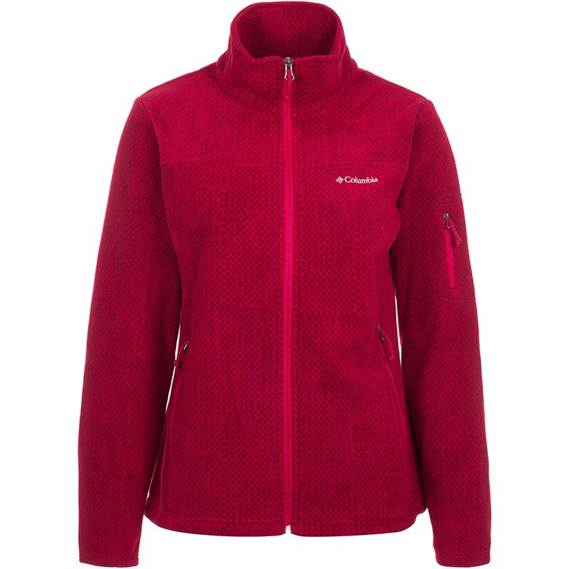 Толстовка женская Columbia COLUMBIA FAST TREK розовая 1622211-623 — Sport City Толстовка женская Columbia COLUMBIA FAST TREK розовая 1622211-623