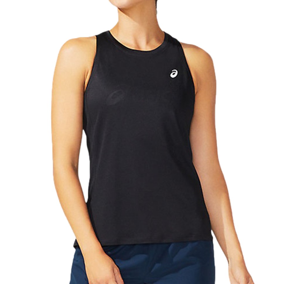 Майка женская Asics CORE TANK черная 2012C334-001 изображение 1