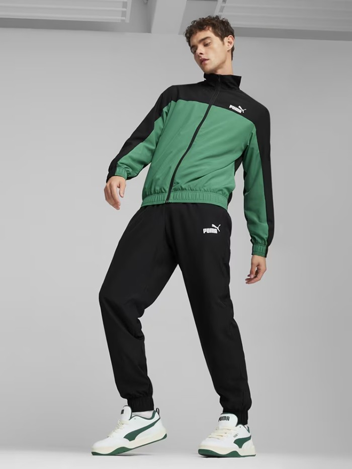 Костюм мужской Puma Woven Tracksuit зеленый 67888786 изображение 2