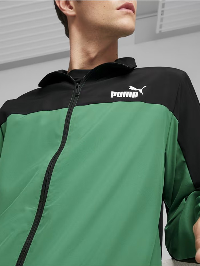 Костюм мужской Puma Woven Tracksuit зеленый 67888786 изображение 4