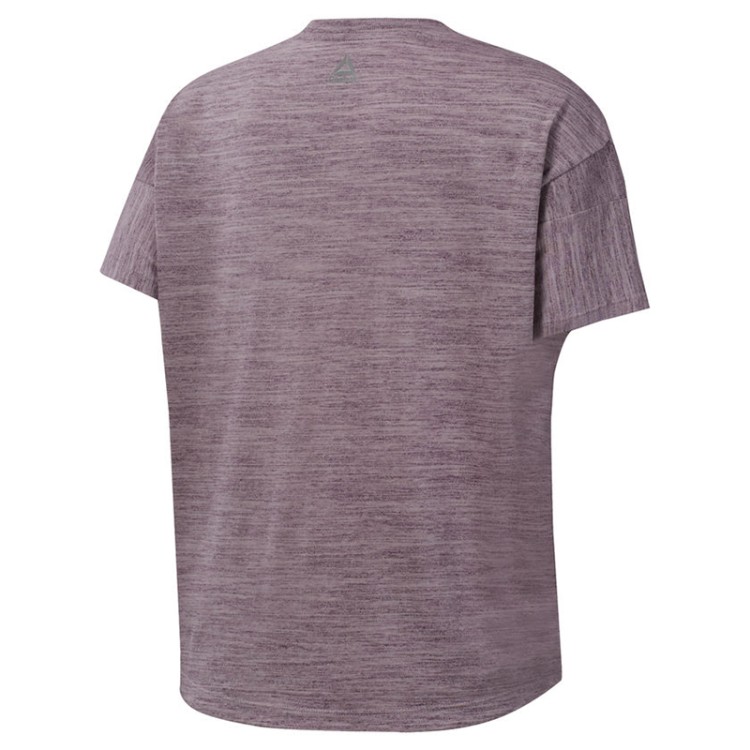 Футболка жіноча Reebok Training Essentials Marble фіолетова DU4922 изображение 3