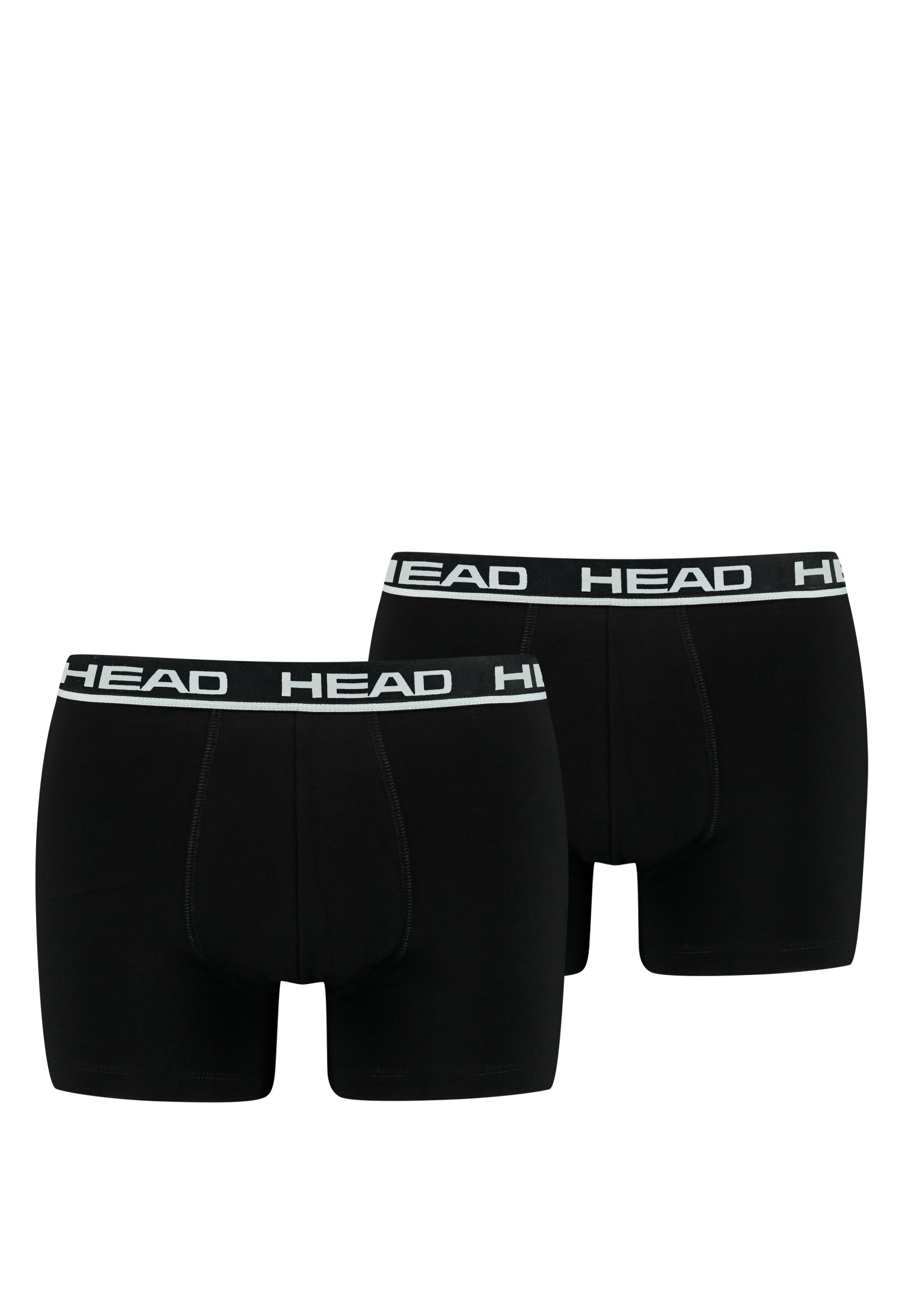 Боксери чоловічі HEAD BASIC BOXER 2P чорні 701202741005 изображение 2