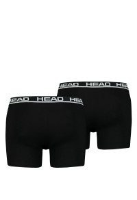 Трусы мужские HEAD BASIC BOXER 2P черные 701202741005 изображение 3
