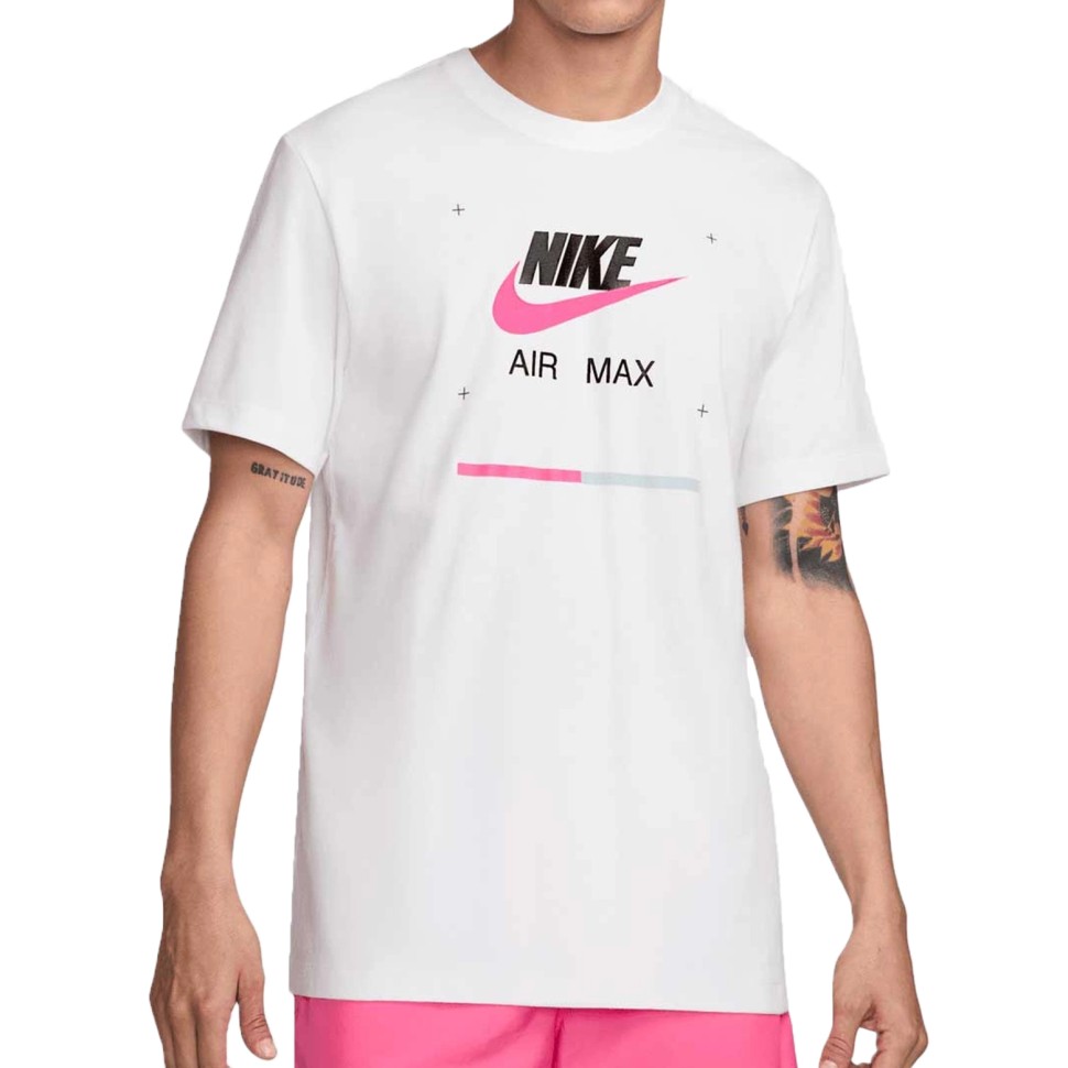 Футболка чоловіча Nike M NSW TEE FW CNCT біла FV3778-100 — фото 1
