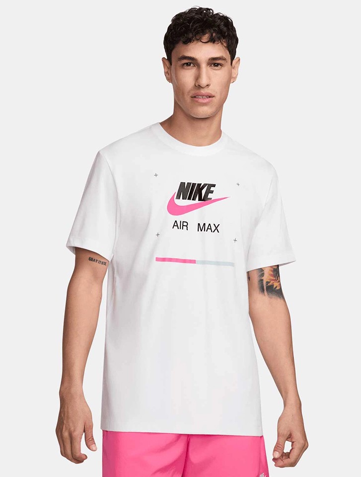 Футболка мужская Nike M NSW TEE FW CNCT белая FV3778-100 изображение 2