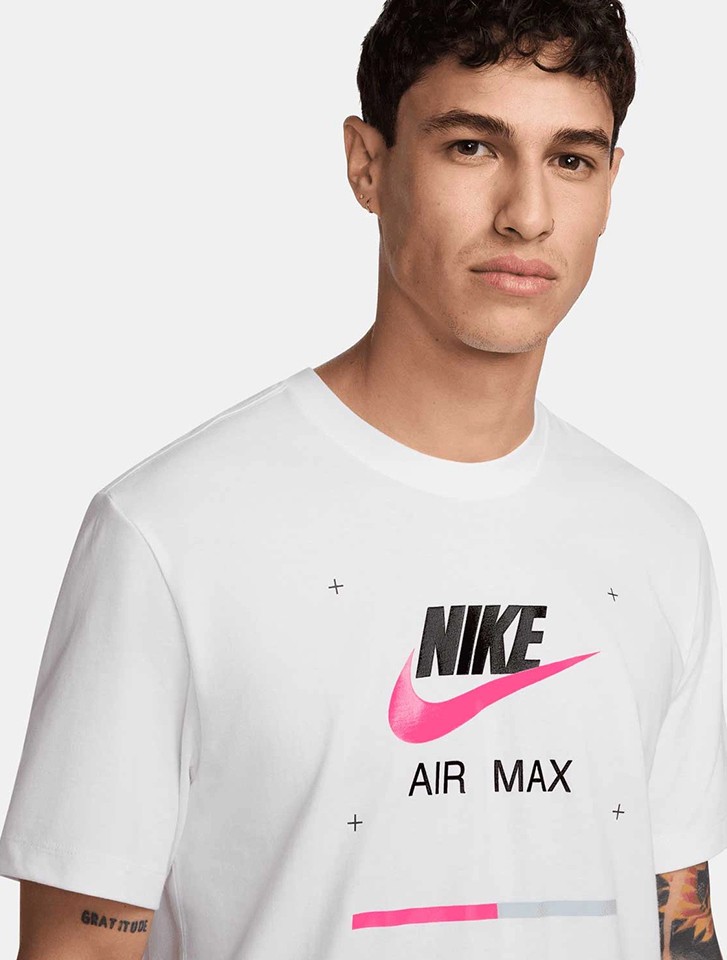 Футболка мужская Nike M NSW TEE FW CNCT белая FV3778-100 изображение 4