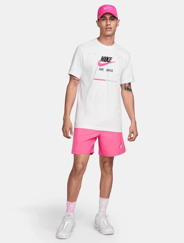 Футболка мужская Nike M NSW TEE FW CNCT белая FV3778-100 изображение 5