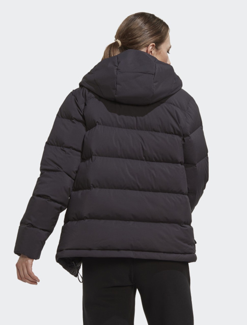 Куртка жіноча Adidas W HELIONIC HO J чорна HN5641 — фото 5