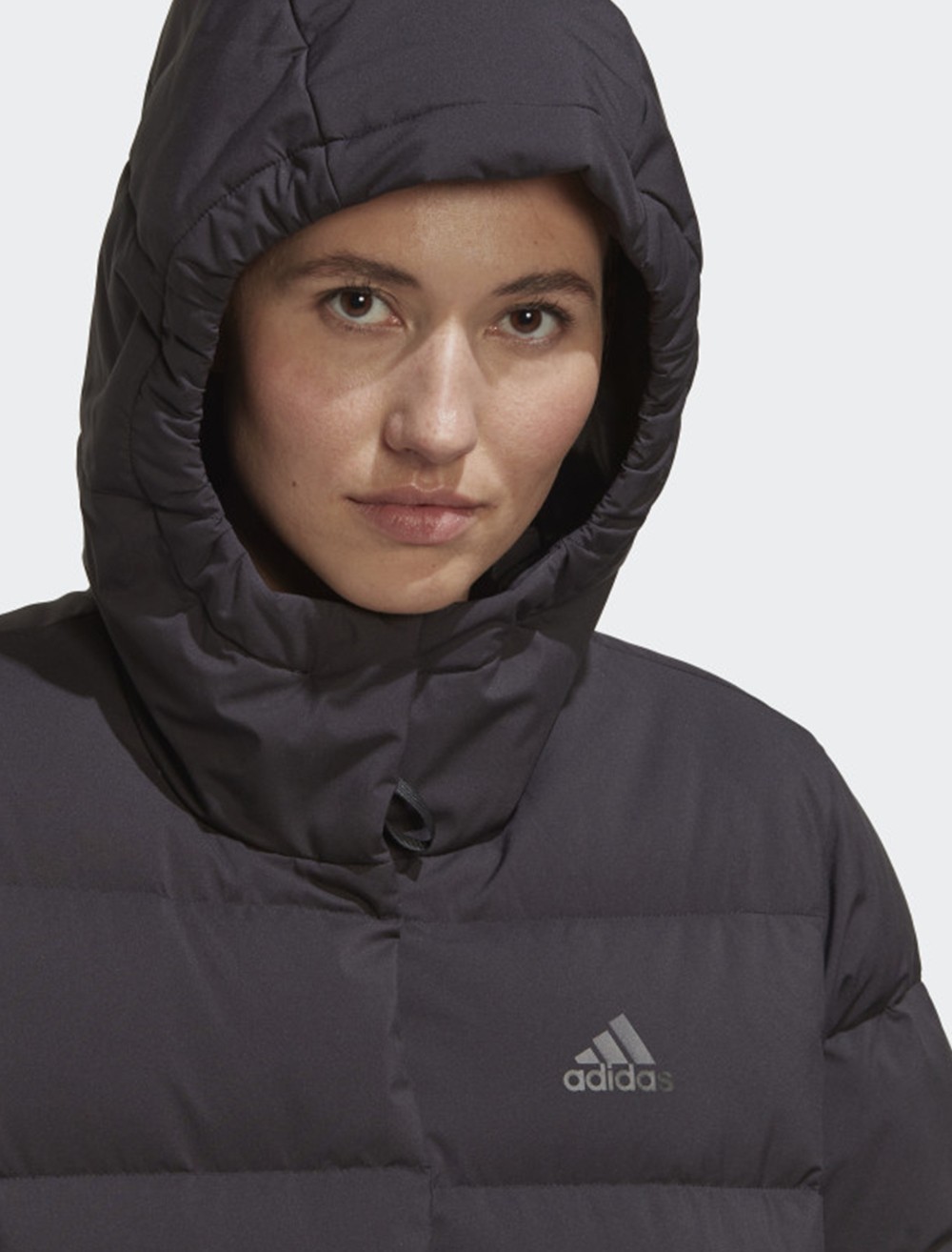 Куртка женская Adidas W HELIONIC HO J черная HN5641 изображение 6