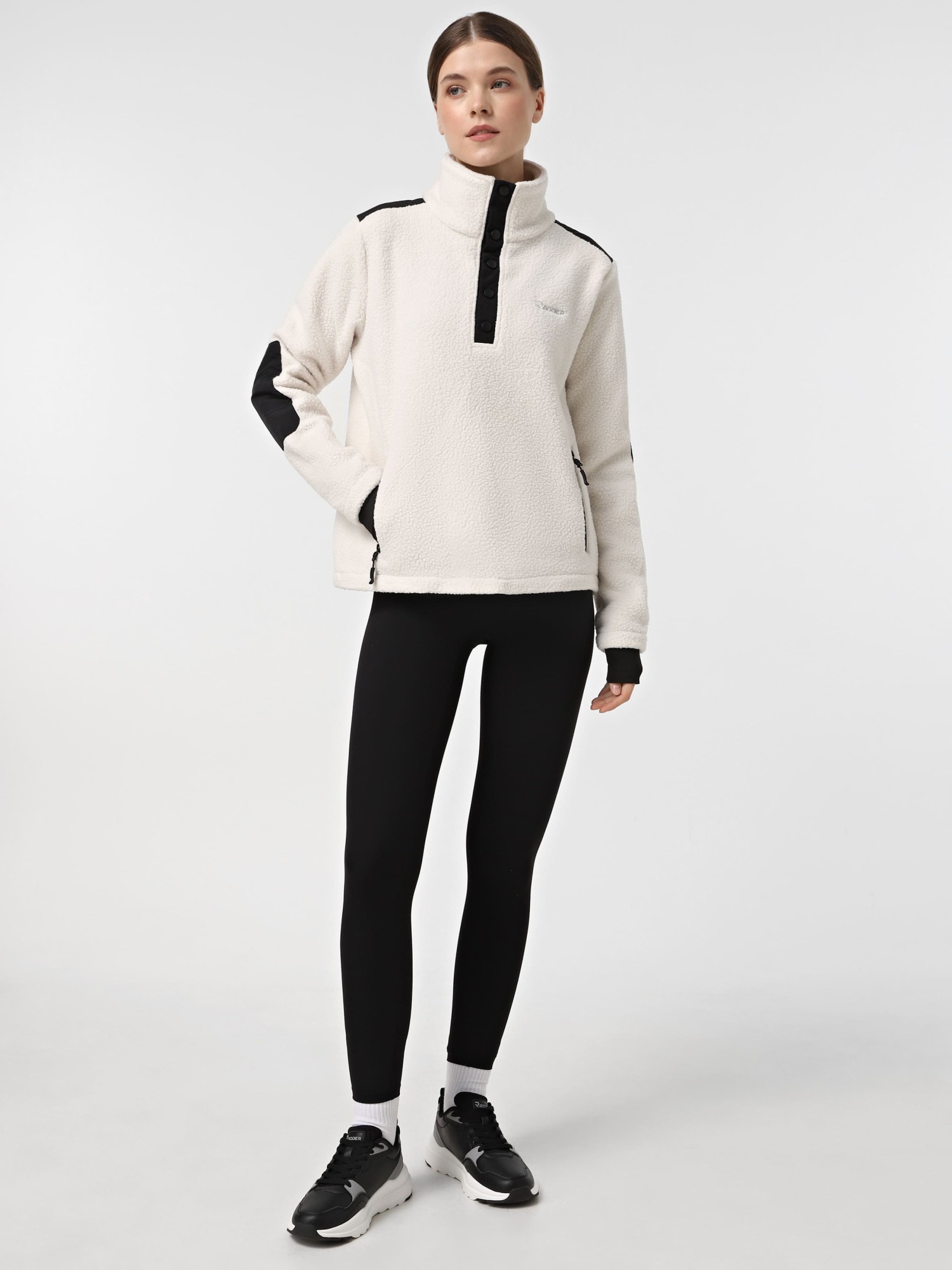 Толстовка жіноча Radder Velpora біла 782512-100 изображение 3