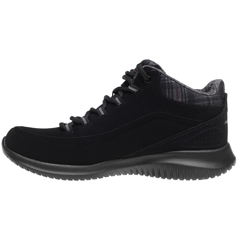 Ботинки женские Skechers ULTRA FLEX черные 12918-BBK — фото 4