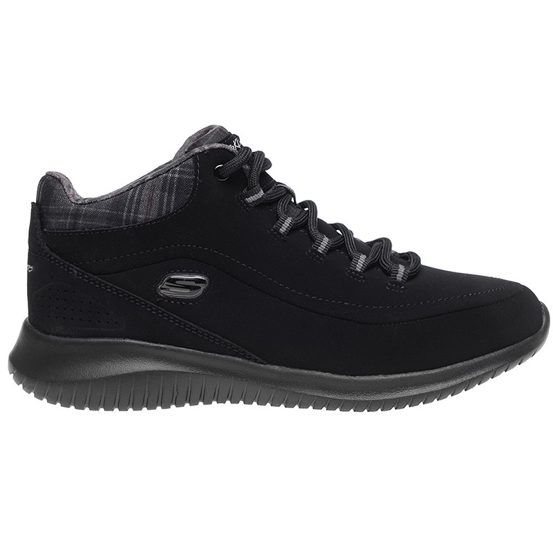 Ботинки женские Skechers ULTRA FLEX черные 12918-BBK — фото 1