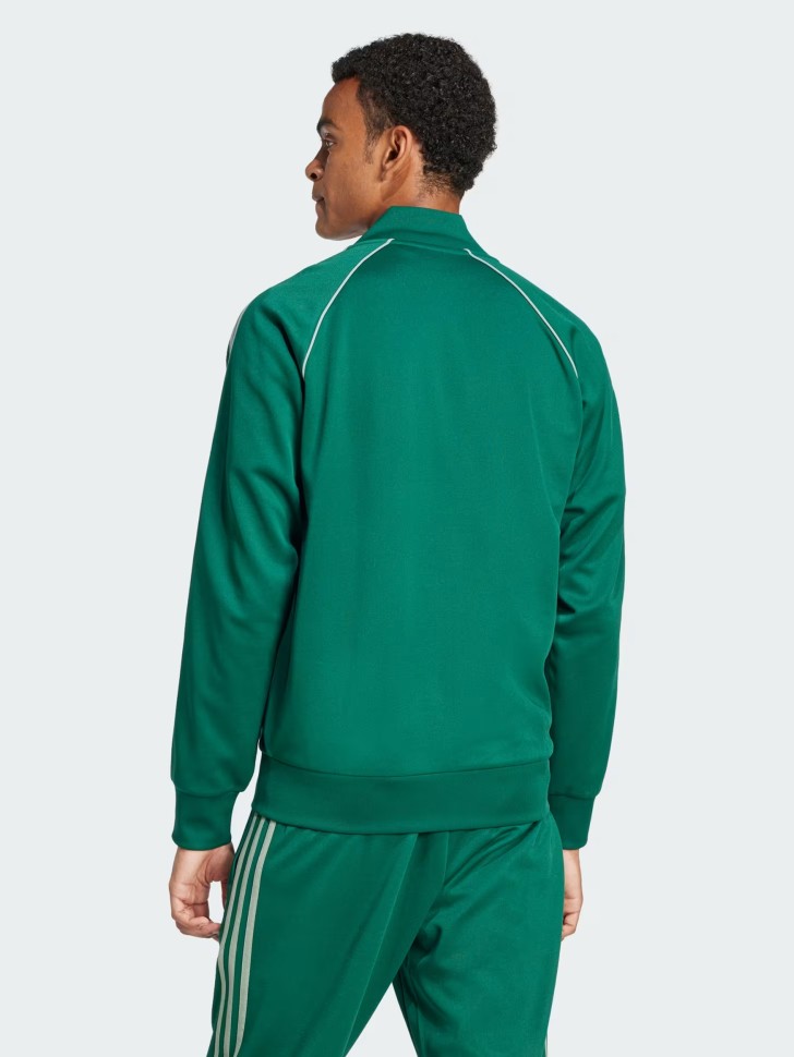 Толстовка чоловіча Adidas SST TT зелена JC9922 изображение 3