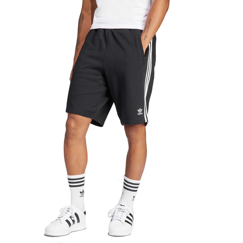 Шорты мужские Adidas 3-STRIPE SHORT черные IU2337 изображение 1