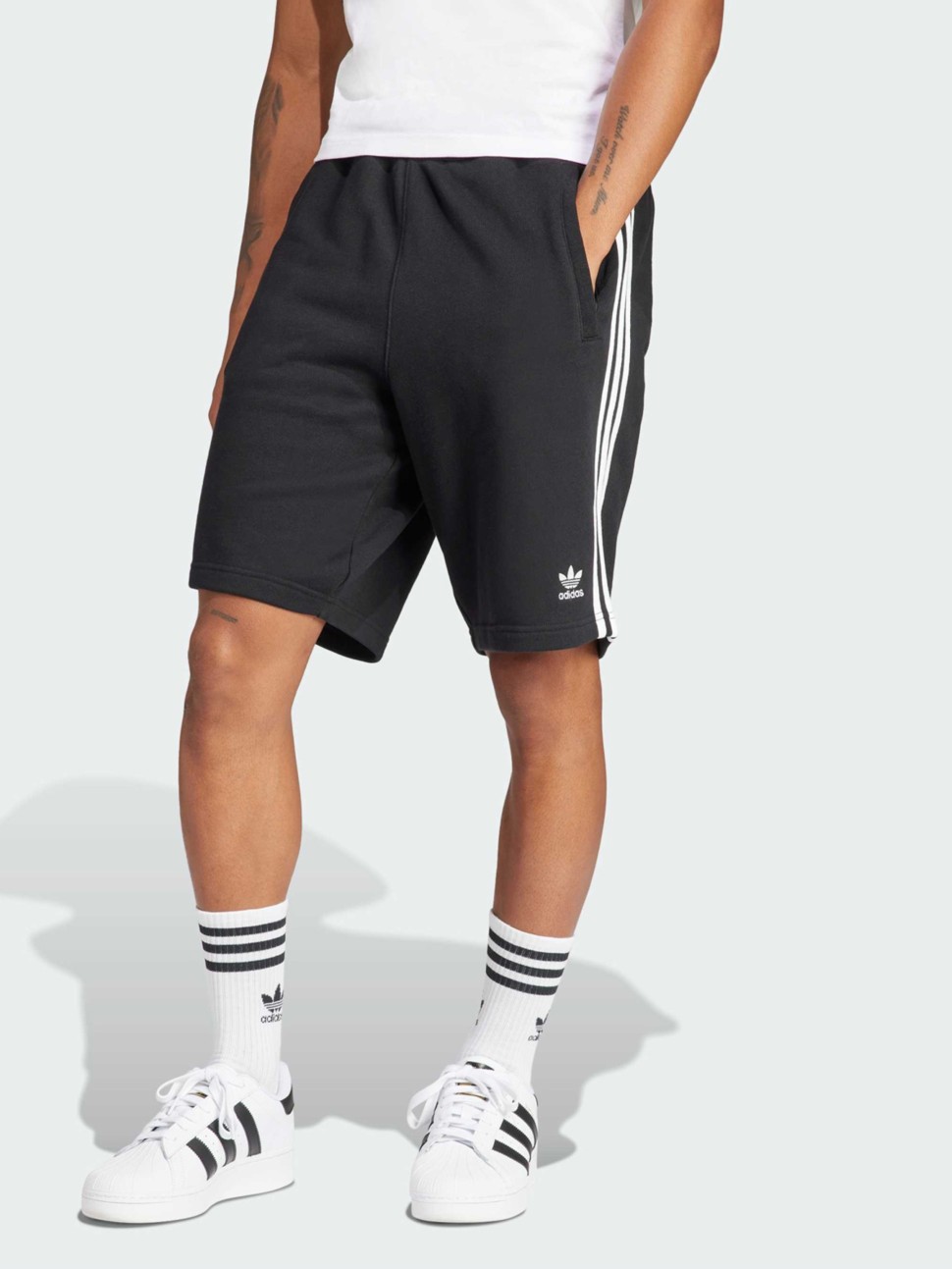 Шорти чоловічі Adidas 3-STRIPE SHORT чорні IU2337 — фото 2