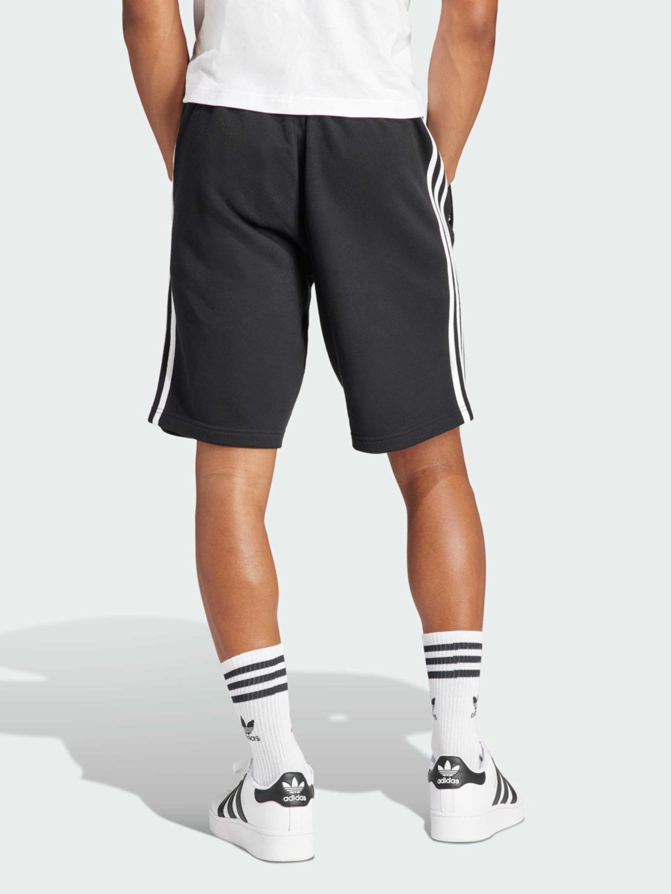 Шорти чоловічі Adidas 3-STRIPE SHORT чорні IU2337 — фото 3