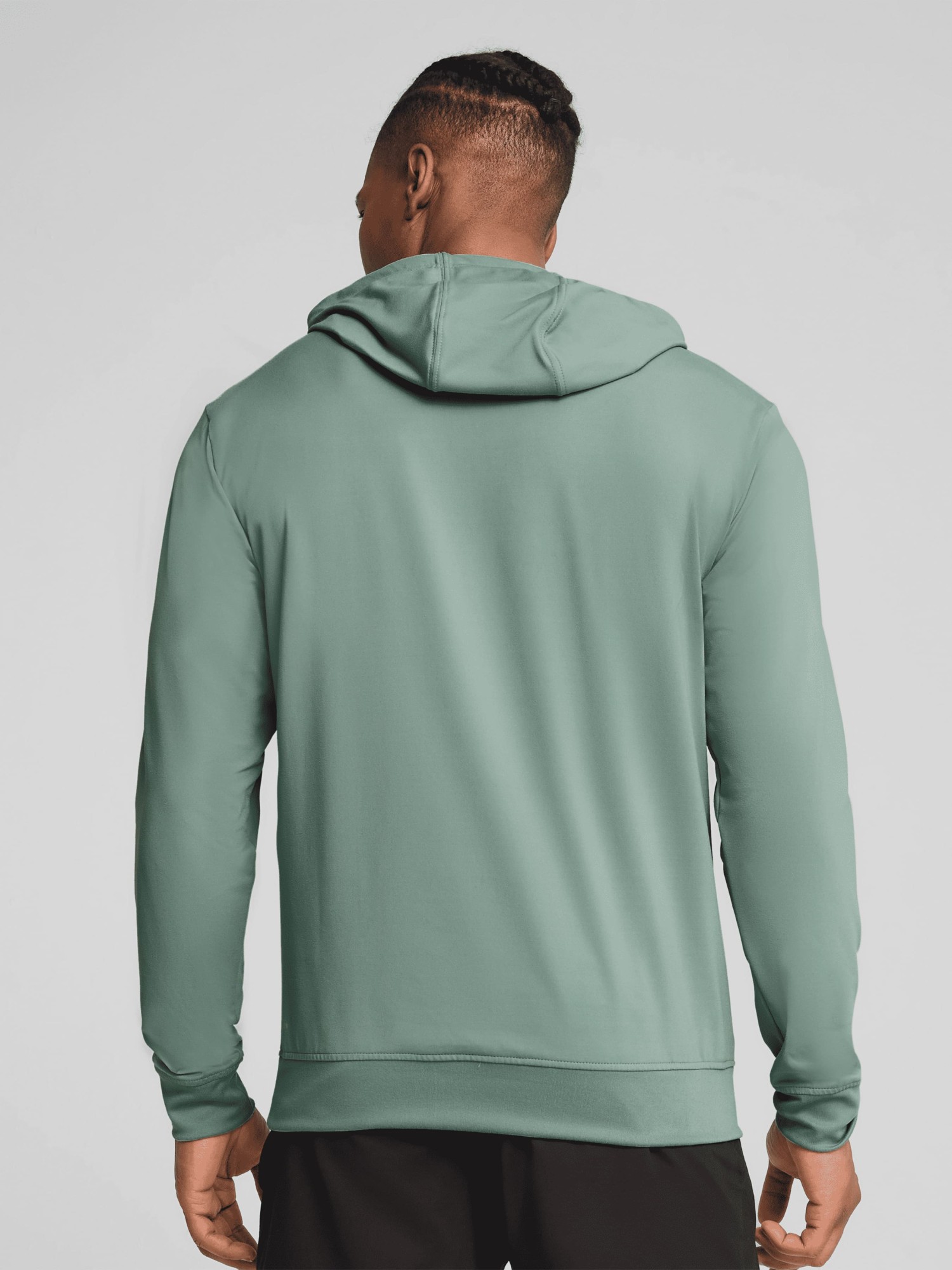 Толстовка мужская Puma CLOUDSPUN BRANDED HOODIE зеленая 52667830 изображение 3