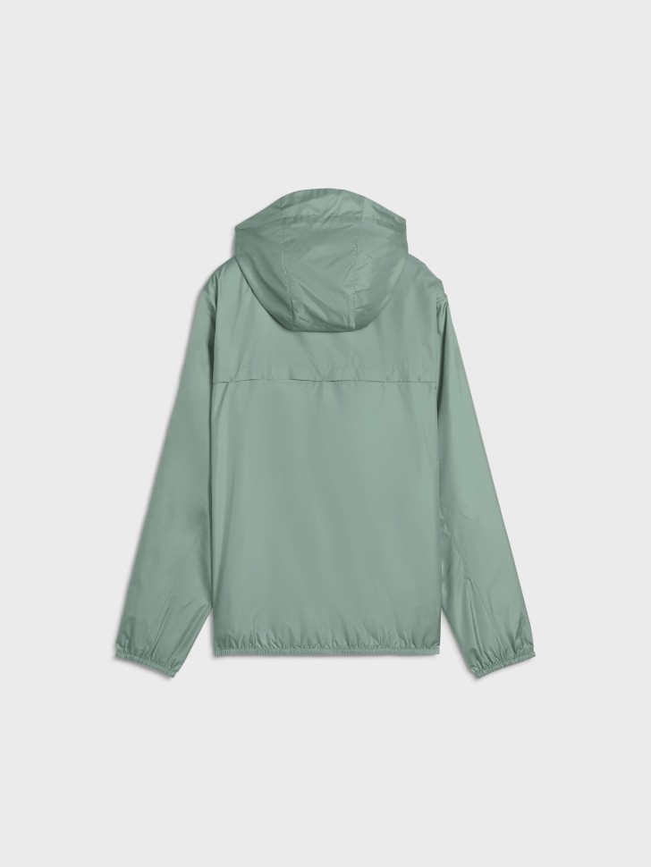 Вітрівка жіноча Puma Ess Regular Windbreaker зелена 68513330 изображение 3