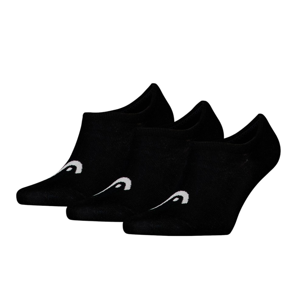 Носки унисекс HEAD ALL SPORTS TRAINING FOOTIE 3P черные 701229019001 изображение 1