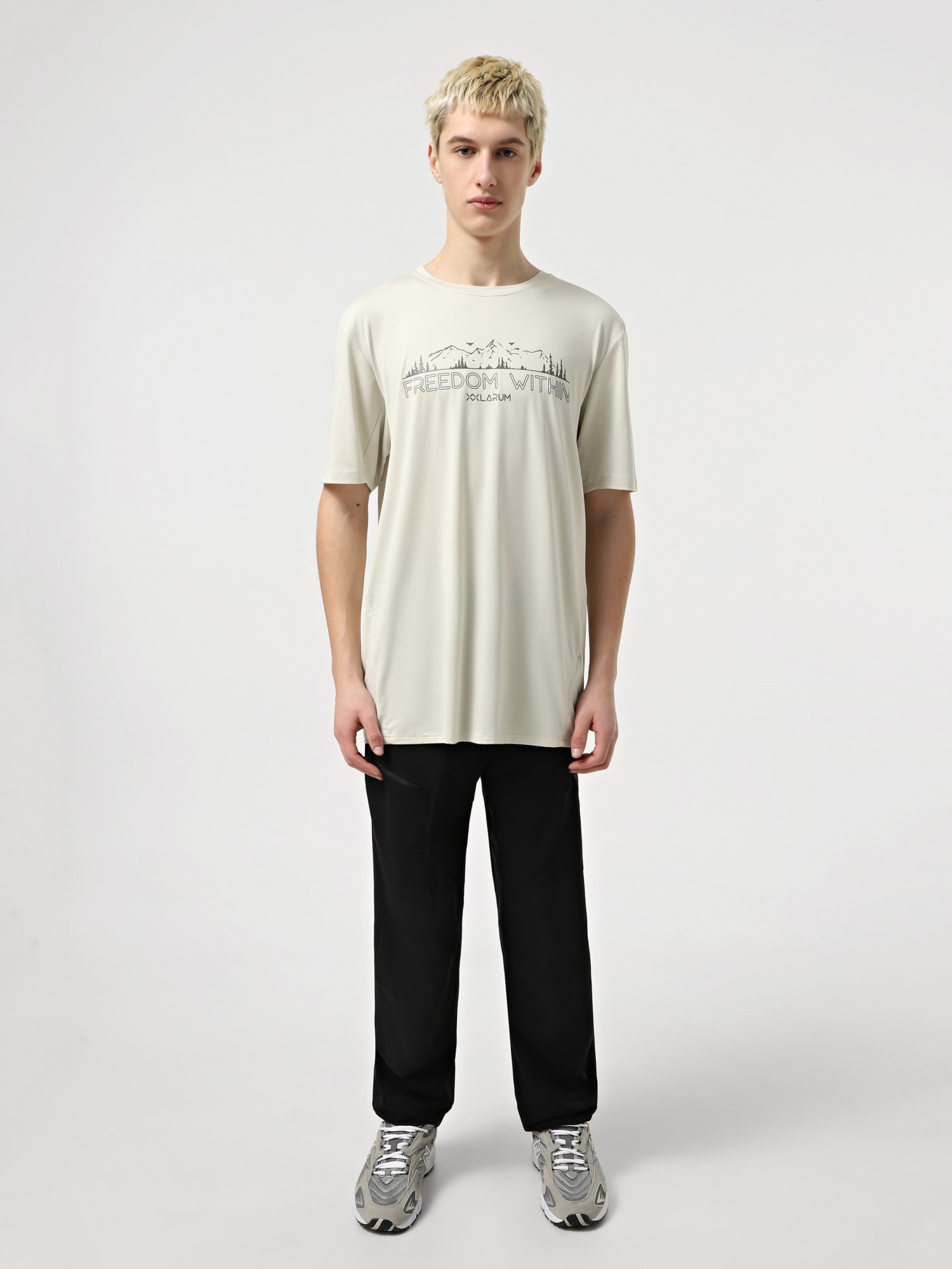 Футболка чоловіча Larum Dylan сіра 942501-011 изображение 6