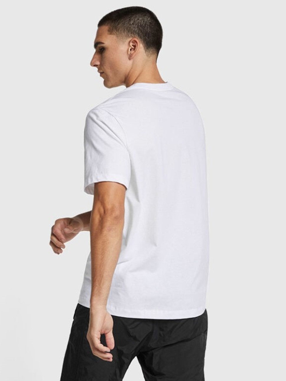 Футболка чоловіча Nike JUMPMAN FLIGHT HBR TEE біла AO0664-100 — фото 4