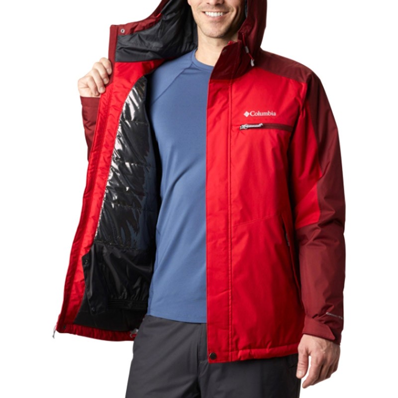 

Куртка мужская Columbia Valley Point™ Jacket красная 1909951-613 (L), Красный