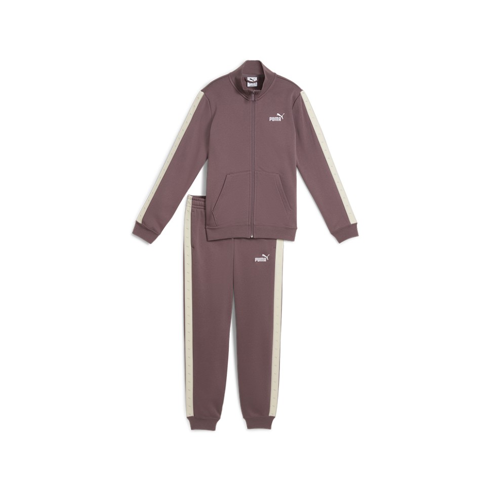 Костюм дитячий Puma ESS TAPE Full-Zip Sweat Suit FL темно-рожевий 68972888 — фото 1