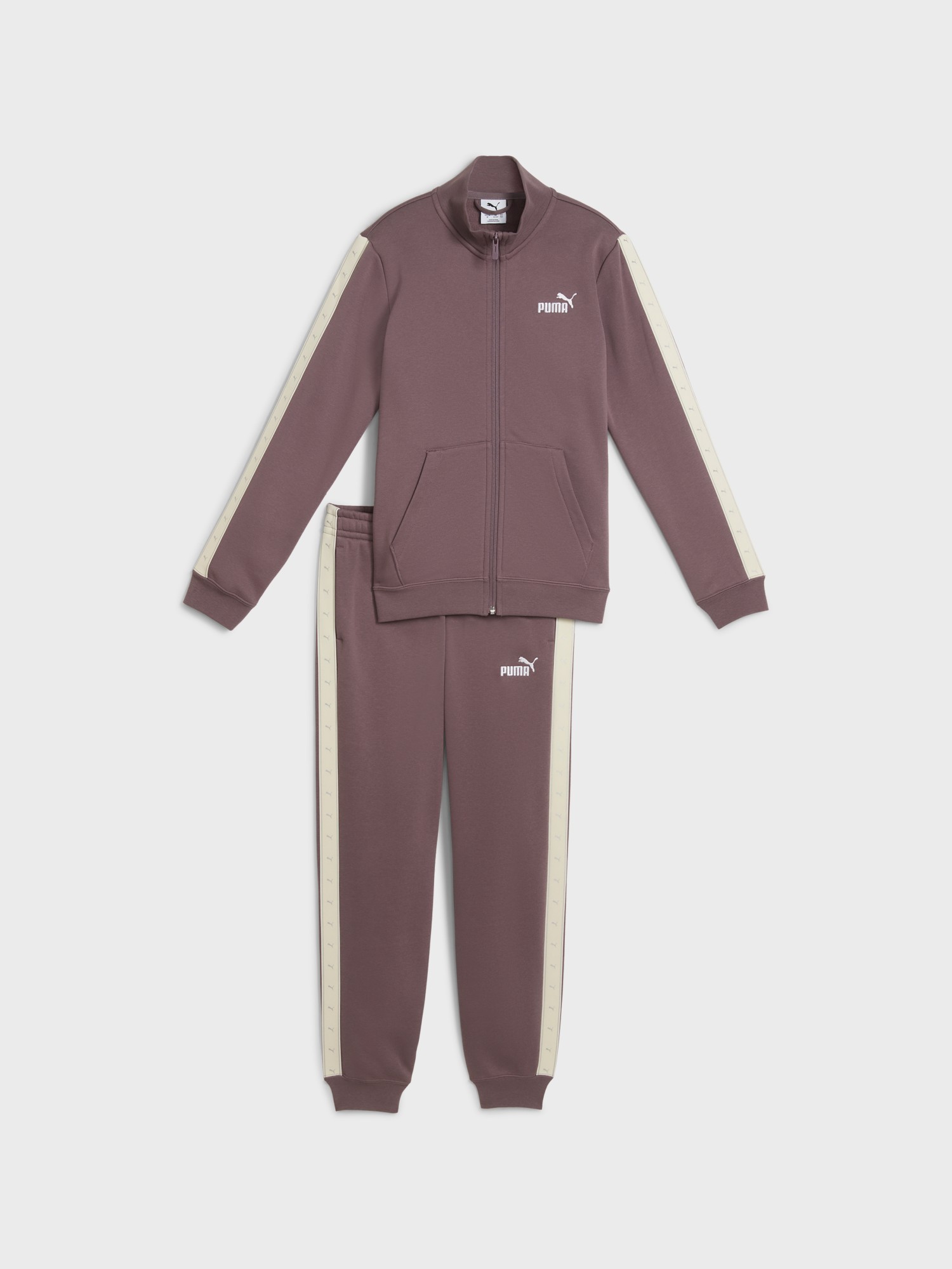 Костюм детский Puma ESS TAPE Full-Zip Sweat Suit FL темно-розовый 68972888 изображение 2