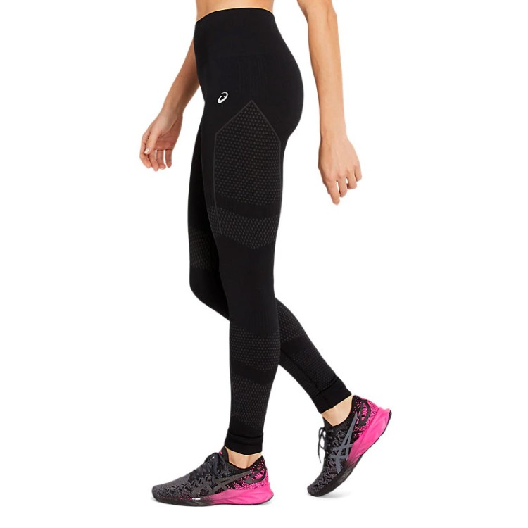 Леггинсы женские Asics Seamless Tight черные 2012B176-001 изображение 3