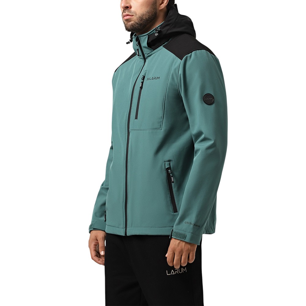 Ветровка мужская Larum Aether зеленая 432503-310