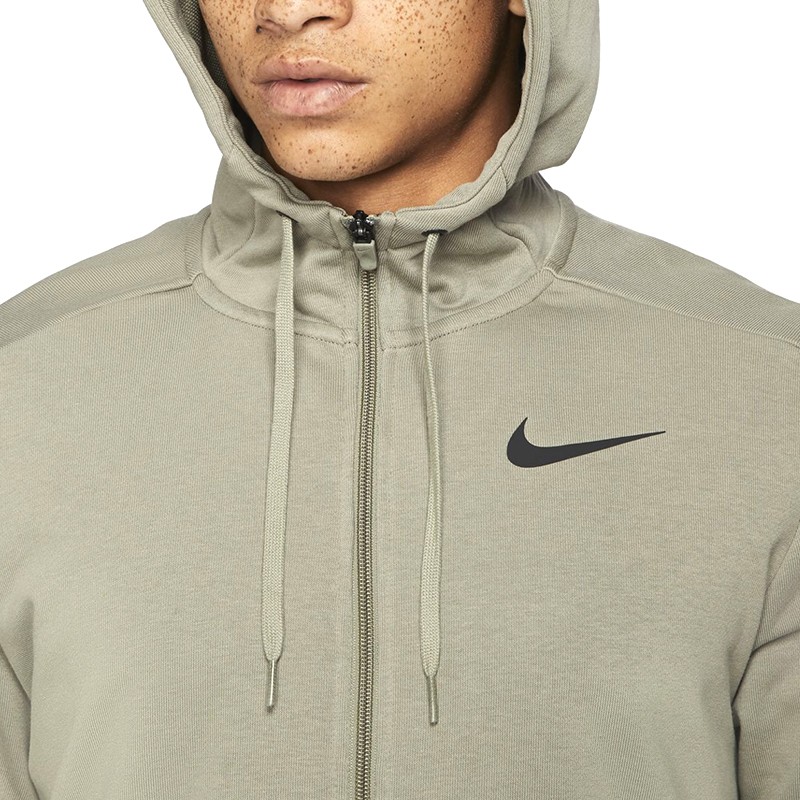Толстовка мужская Nike Dri-Fit хаки CZ6376-320 — фото 3 — Sport City Толстовка мужская Nike Dri-Fit хаки CZ6376-320 — фото 3