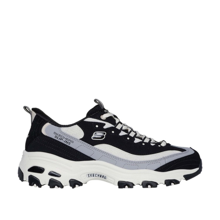 Кроссовки женские Skechers D'Lites-Smooth Nostalgia черные 150537 BKNT