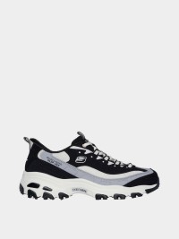 Кросівки жіночі Skechers D'Lites-Smooth Nostalgia чорні 150537 BKNT изображение 2