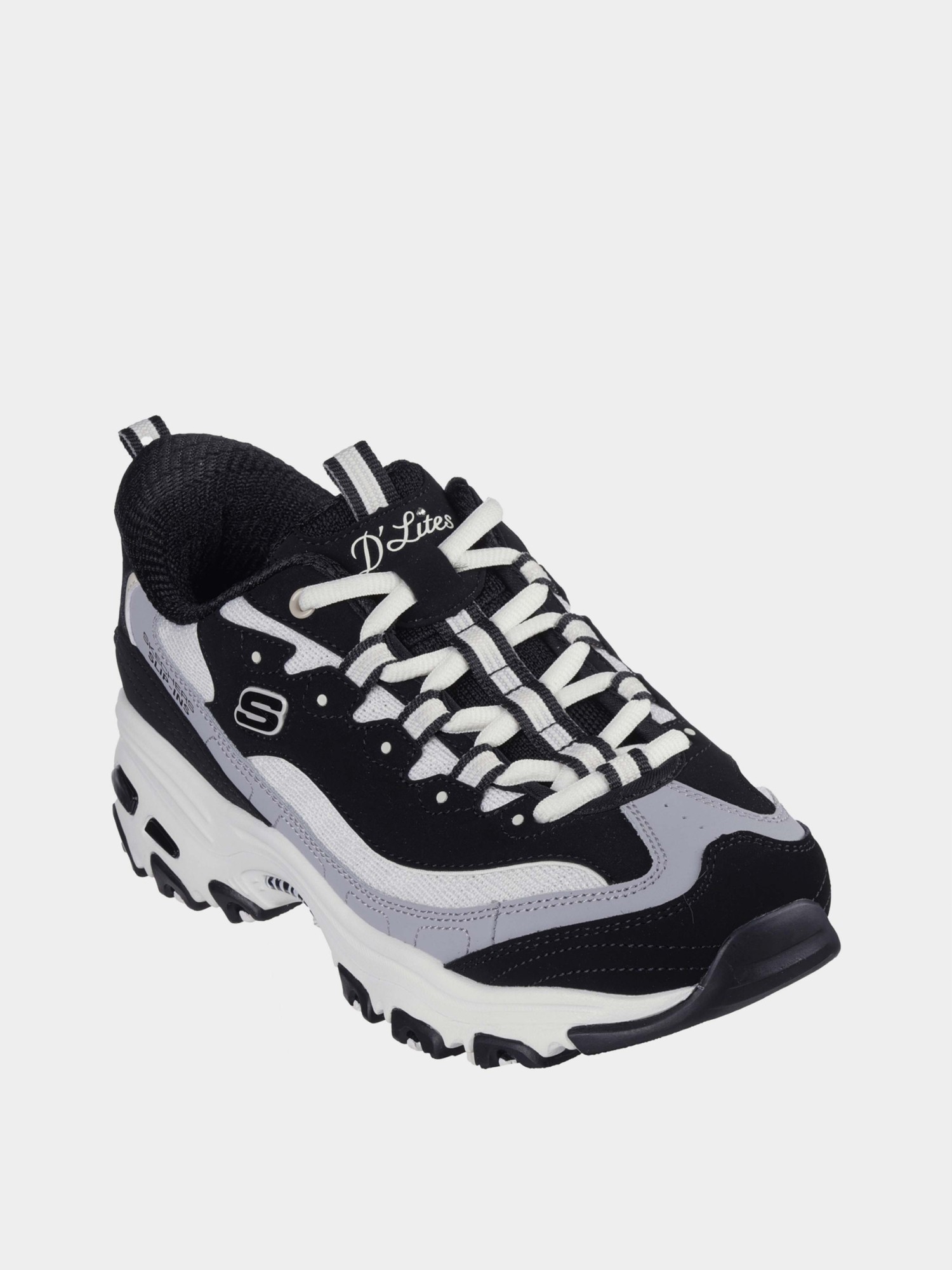 Кросівки жіночі Skechers D'Lites-Smooth Nostalgia чорні 150537 BKNT изображение 4