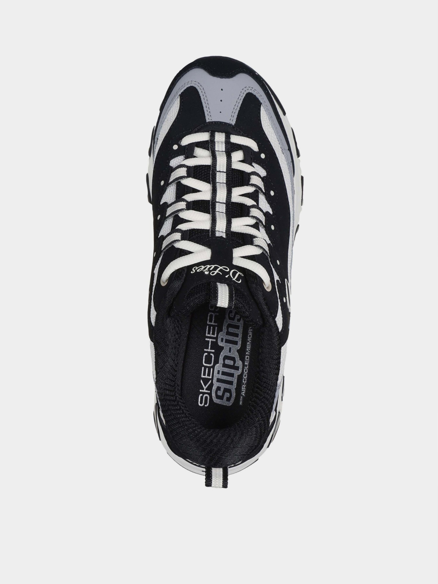 Кросівки жіночі Skechers D'Lites-Smooth Nostalgia чорні 150537 BKNT изображение 5