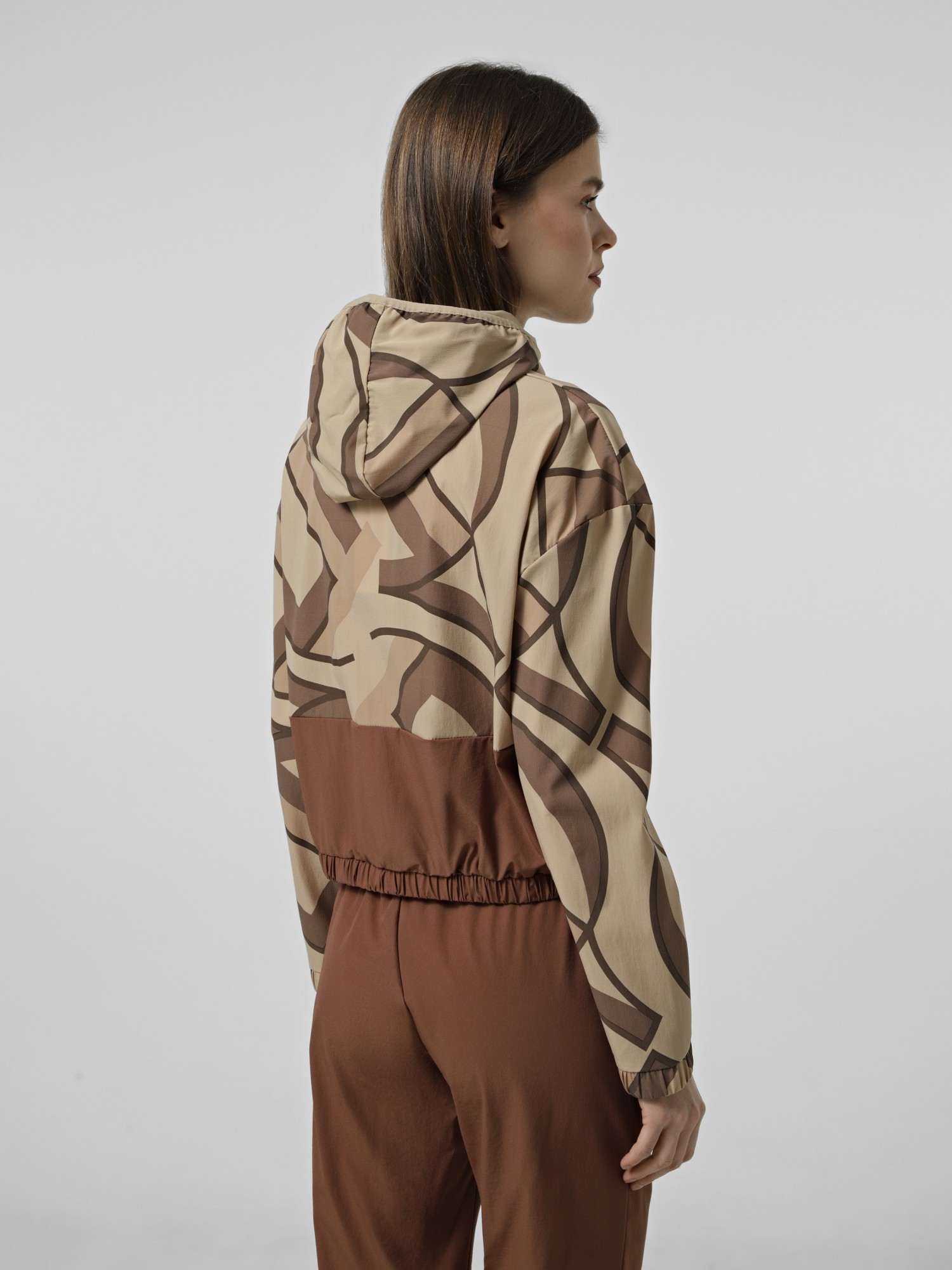 Вітрівка жіноча Evoids Mallory бежева 552338-125 изображение 3