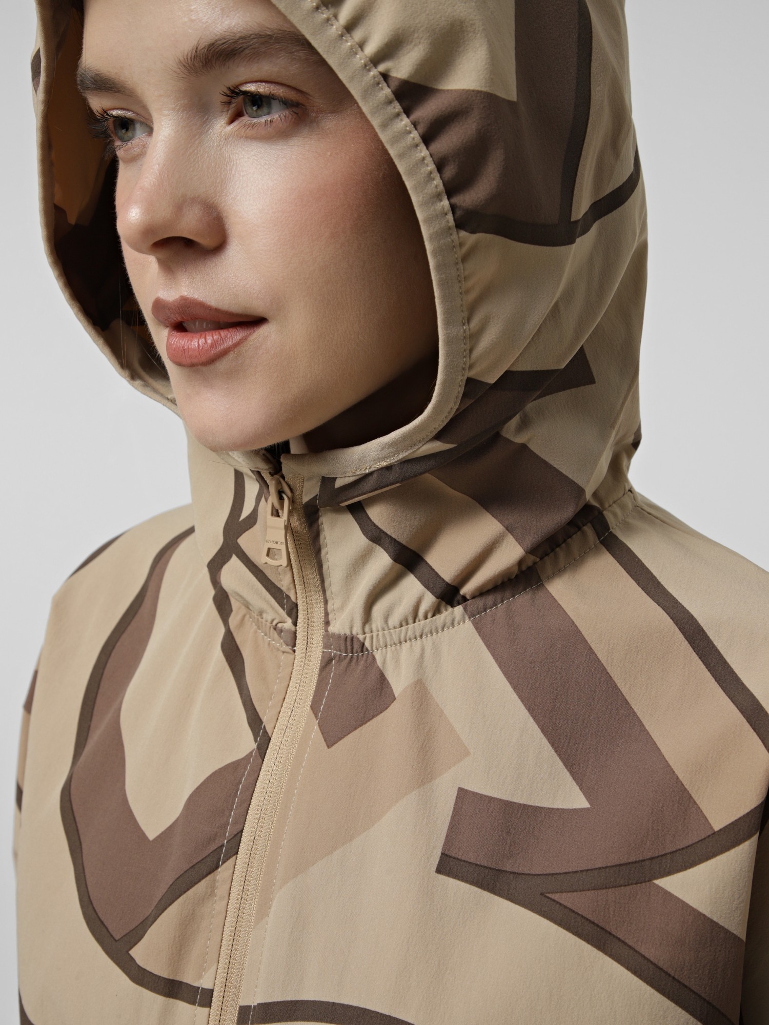 Вітрівка жіноча Evoids Mallory бежева 552338-125 изображение 5