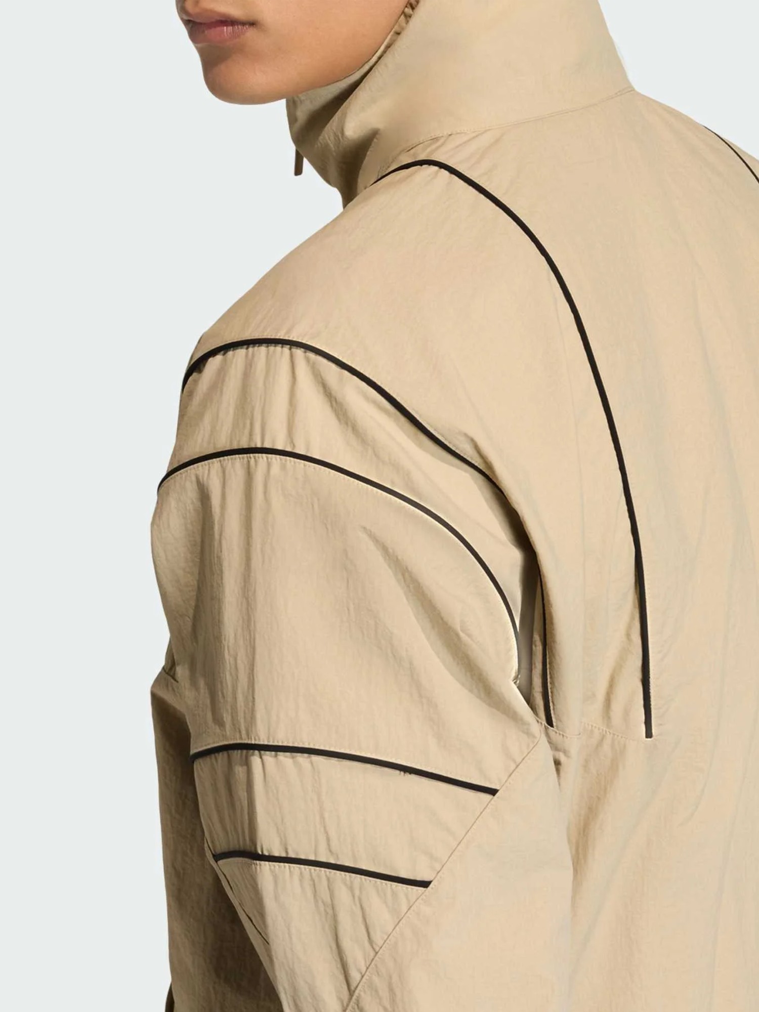 Ветровка мужская Adidas TT бежевая KE0095 изображение 5