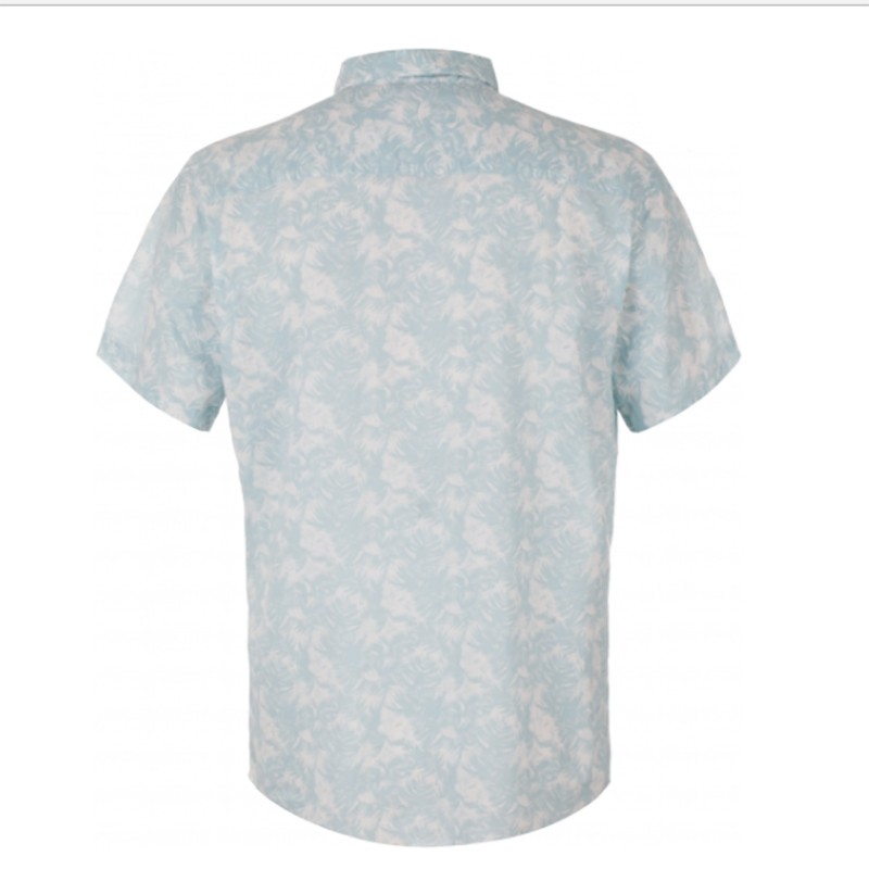 Рубашка мужская Columbia Under Exposure™ II Short Sleeve Shirt голубая 1577751-163 — фото 2