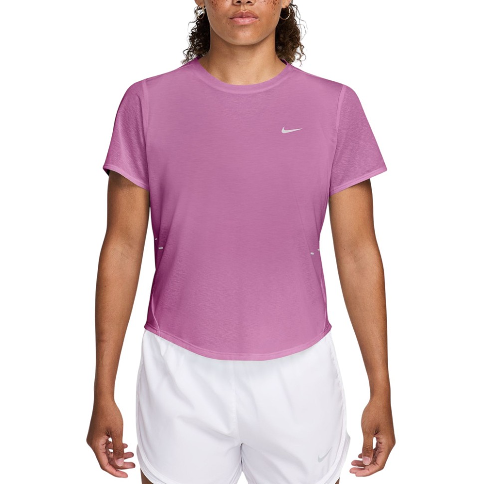 Футболка женская Nike W NK SWFT NVLT BRTHE SS TOP розовая IF1680-503 — Sport City Футболка женская Nike W NK SWFT NVLT BRTHE SS TOP розовая IF1680-503