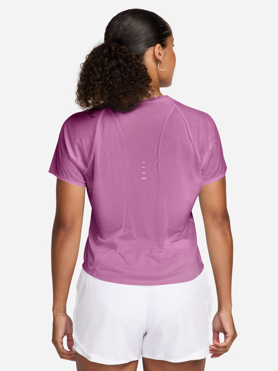 Футболка женская Nike W NK SWFT NVLT BRTHE SS TOP розовая IF1680-503 — фото 3 — Sport City Футболка женская Nike W NK SWFT NVLT BRTHE SS TOP розовая IF1680-503 — фото 3